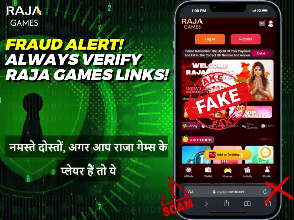 raja games scam alert poeter