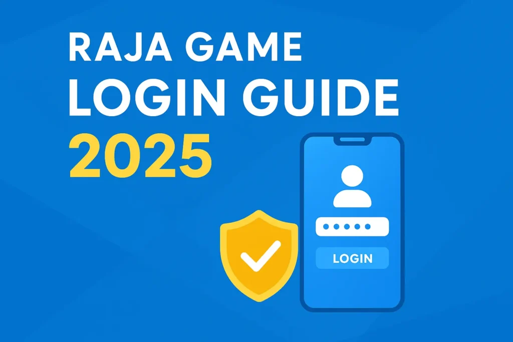 raja game login guide